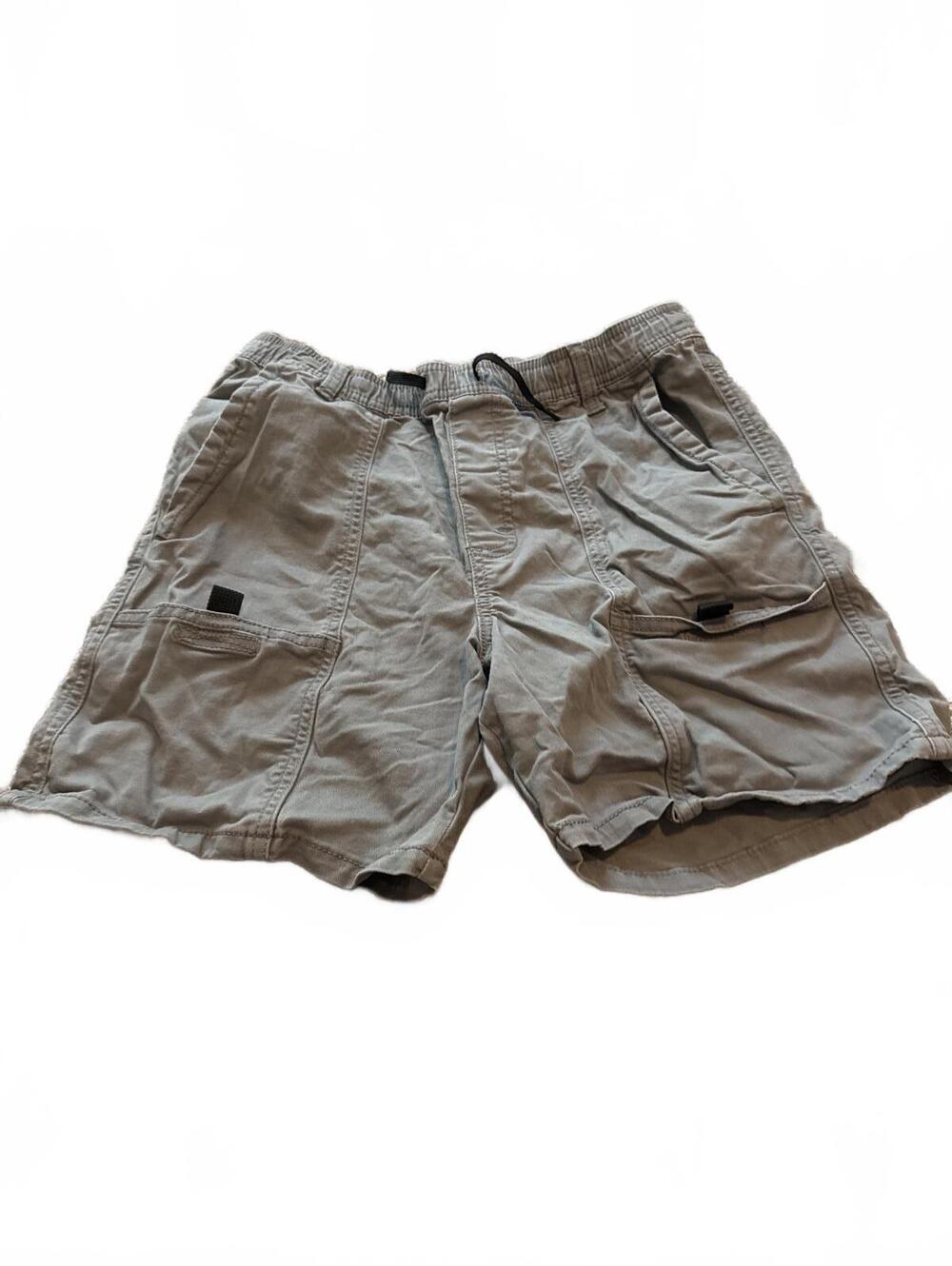 Wrangler Boys Gray Casual Cargo Shorts XXL Relaxed Fit